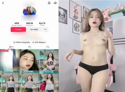 Chịch em Tiktoker da trắng dáng cực ngon